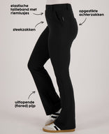 Je m'appelle Broeken Pant Isa Travel ++ | Zwart