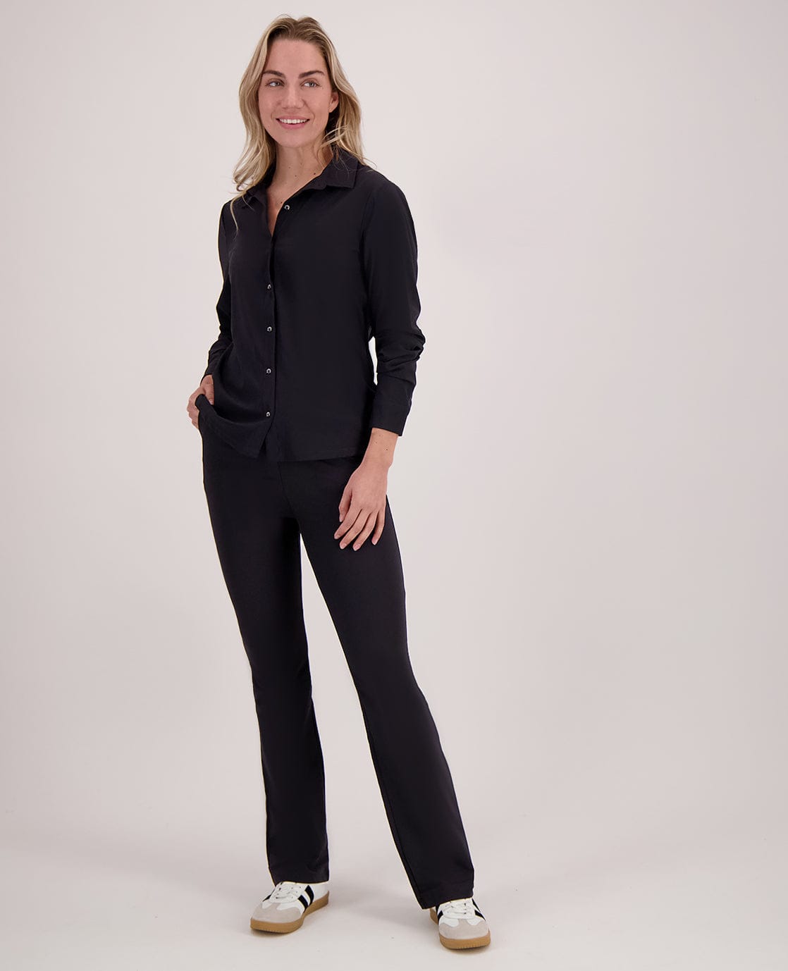 Je m'appelle Broeken Pant Isa Travel ++ | Zwart