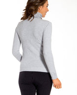 Je m'appelle Tops Pull ColLight Grey Melange | Light Grey