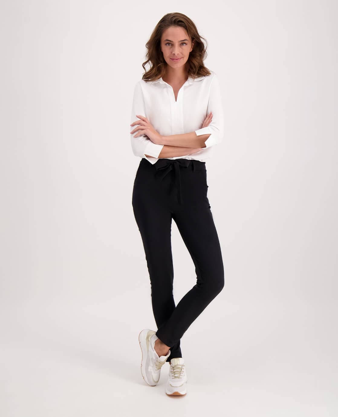 Je m'appelle Tops Top Collar Travel | Wit