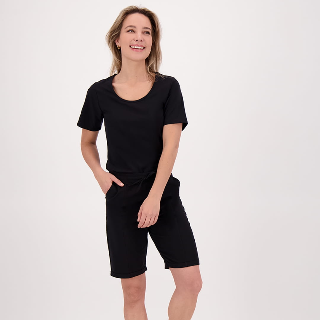 Je m'appelle Broeken Zwart / XS Bermuda Travel | Zwart