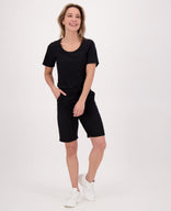 Je m'appelle Broeken Zwart / XS Bermuda Travel | Zwart