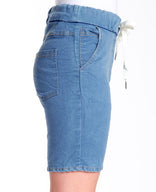 Je m'appelle Broeken Crinc Short Comfortable | Light Denim