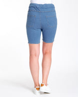Je m'appelle Broeken Crinc Short Comfortable | Light Denim