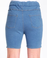 Je m'appelle Broeken Crinc Short Comfortable | Light Denim