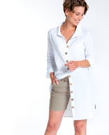 Je m'appelle Broeken Crinc Short Comfortable | Taupe