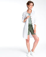 Je m'appelle Broeken Crinc Short Comfortable | Classic Green