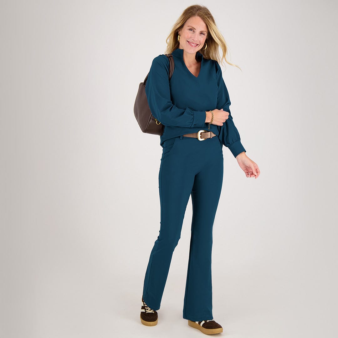 Je m'appelle Broeken Pant Isa Travel +++ | Steel Blue