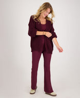 Je m'appelle Tops Tanktop | Burgundy