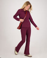 Je m'appelle Broeken Pant Isa Travel +++ | Burgundy