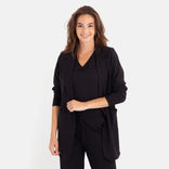 Je m'appelle Jassen Blazer Straight Travel | Zwart