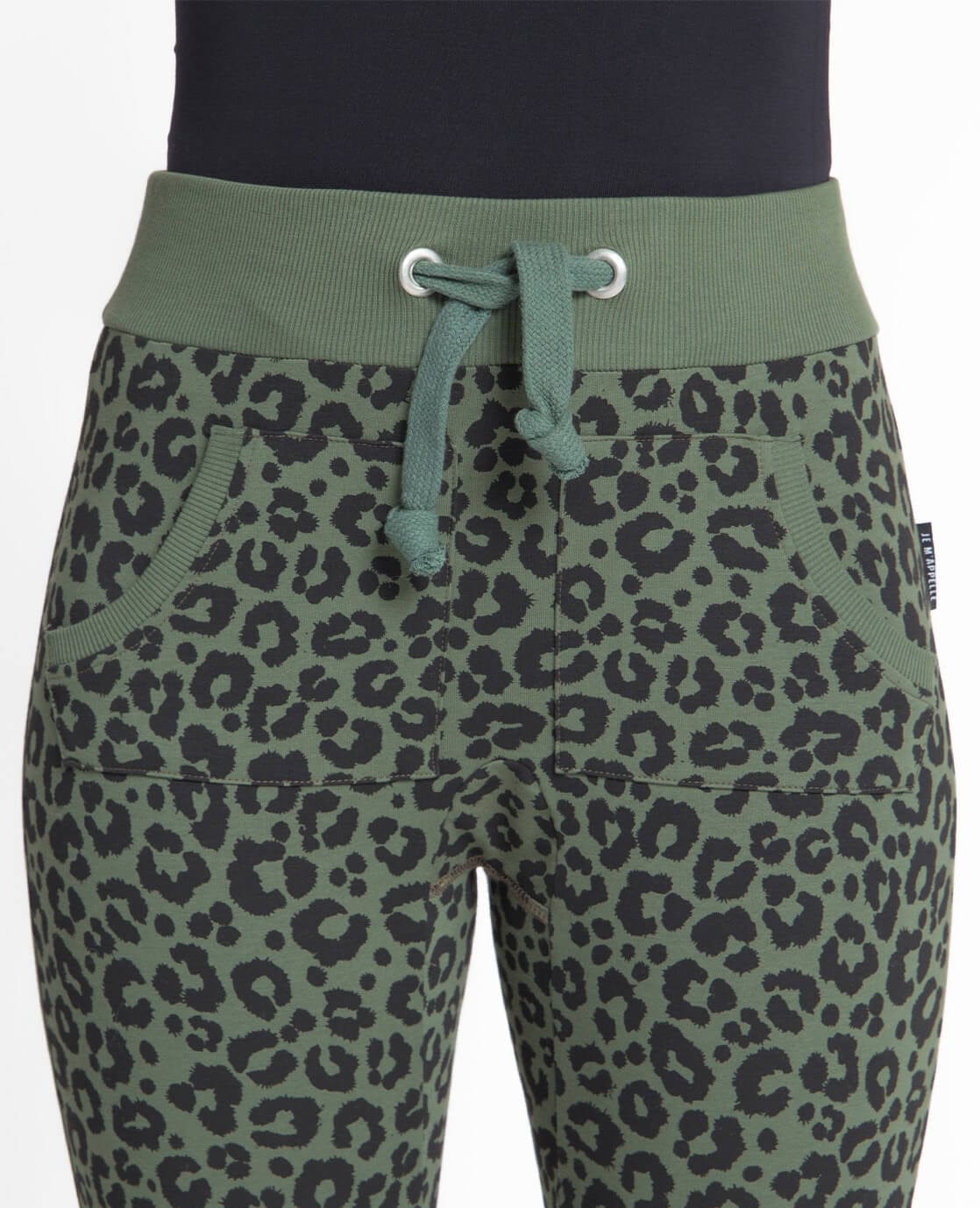 Je m'appelle Broeken Jogger Panthère | Thyme Green