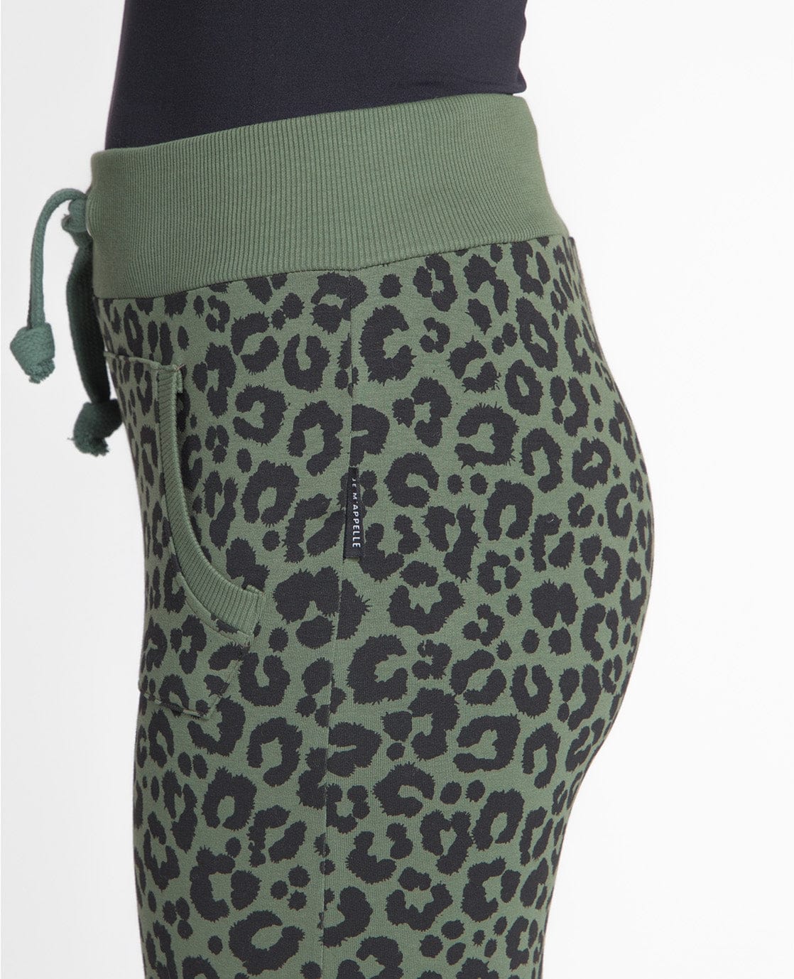 Je m'appelle Broeken Jogger Panthère | Thyme Green