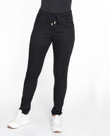 Je m'appelle Broeken Jogg Denim | Zwart
