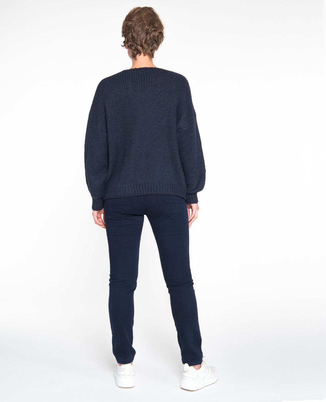 Je m'appelle Broeken Jogg Denim | Donkerblauw