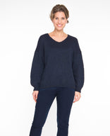 Je m'appelle Broeken Jogg Denim | Donkerblauw