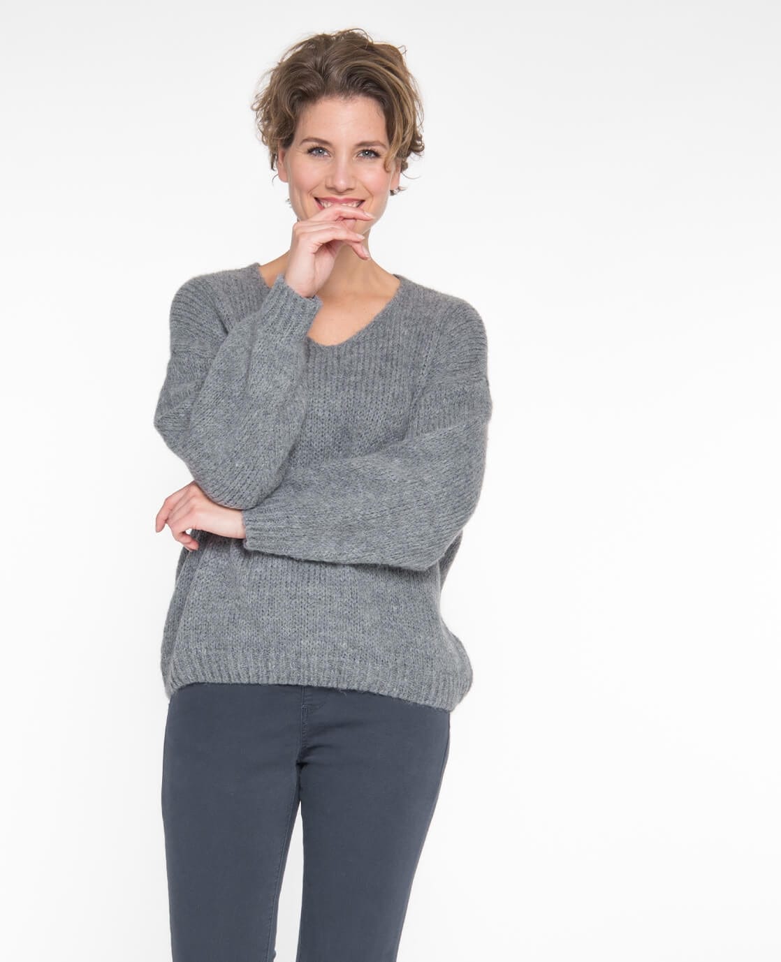 Je m'appelle Broeken Jogg Denim | Antracite