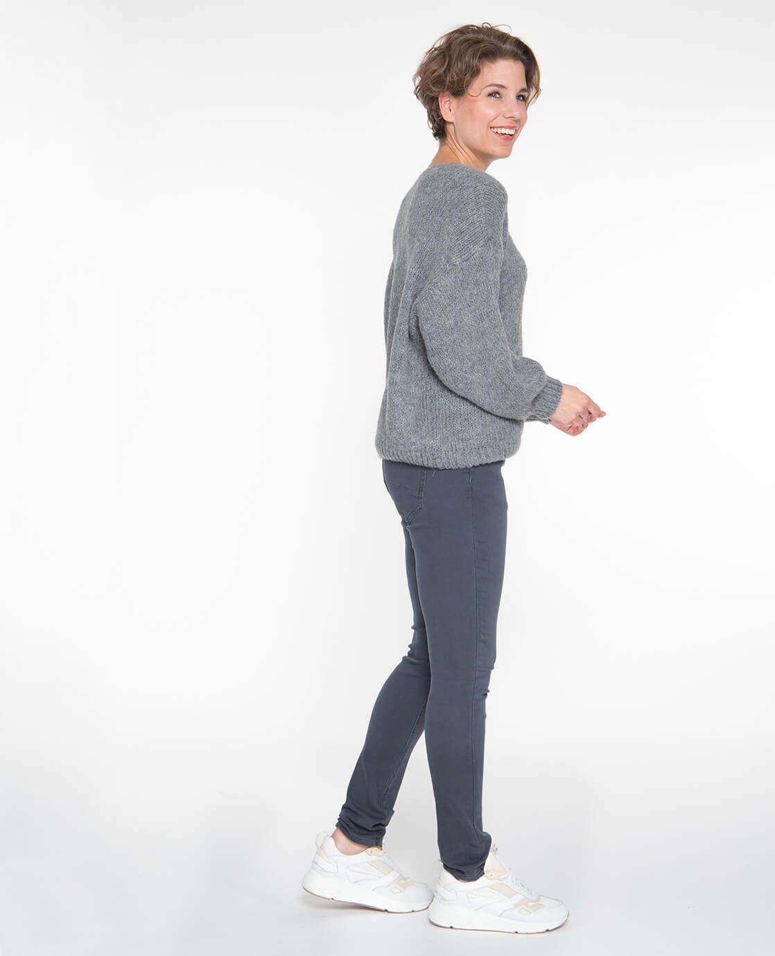 Je m'appelle Broeken Jogg Denim | Antracite