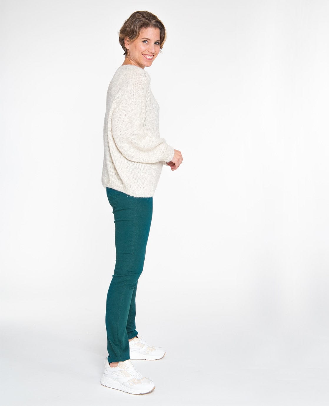 Je m'appelle Broeken Jogg Denim | Peacock Green
