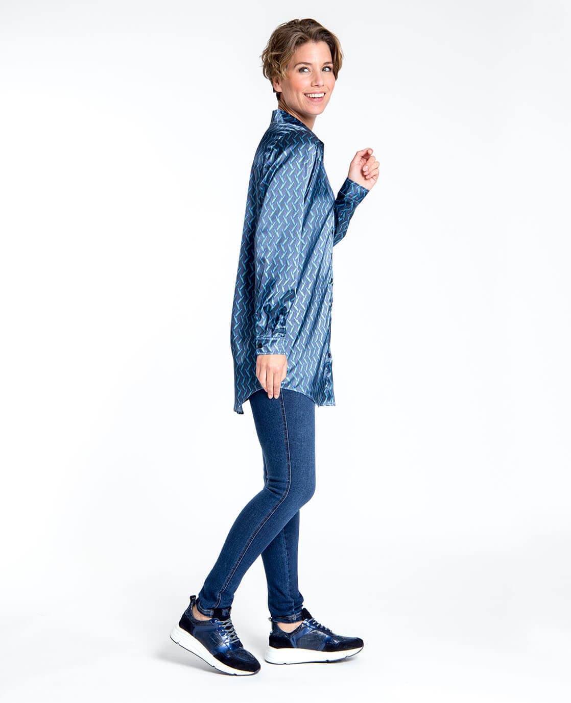 Je m'appelle Broeken Denim Jegging | Dark Blue