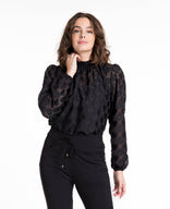 Je m'appelle Tops ColTop Hearts | Zwart