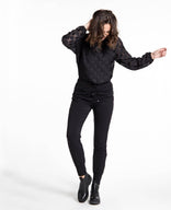 Je m'appelle Tops ColTop Hearts | Zwart
