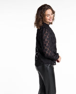 Je m'appelle Tops ColTop Hearts | Zwart