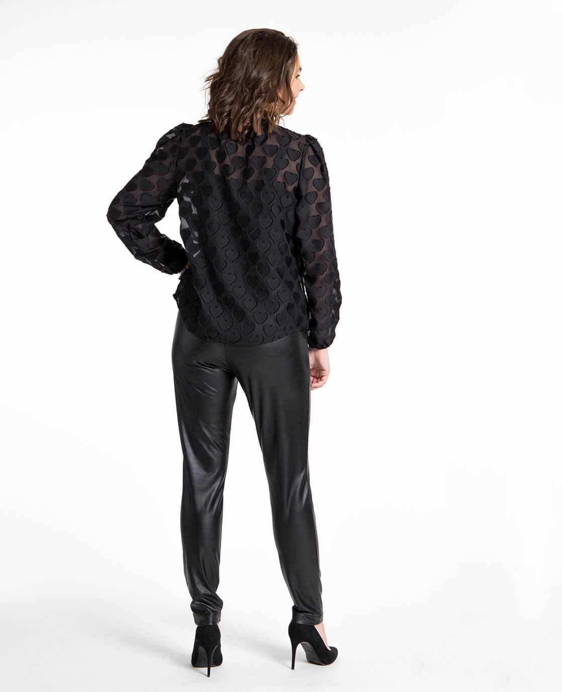 Je m'appelle Tops ColTop Hearts | Zwart