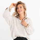 Je m'appelle Tops Pull | Wool White