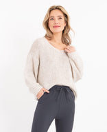 Je m'appelle Tops Pull | Wool White