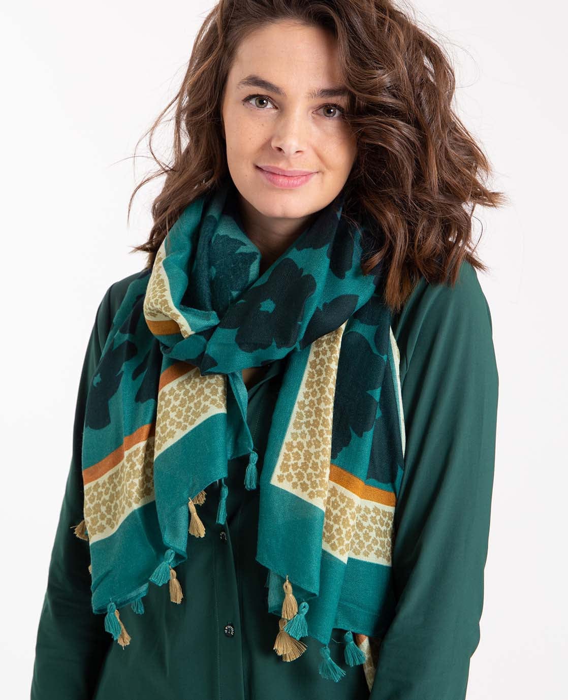 Je m'appelle Jurken Tunique Travel | Bottle Green
