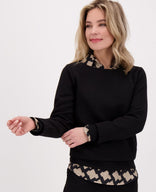 Je m'appelle Tops Pull Macy | Zwart