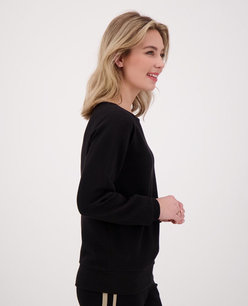 Je m'appelle Tops Pull Macy | Zwart