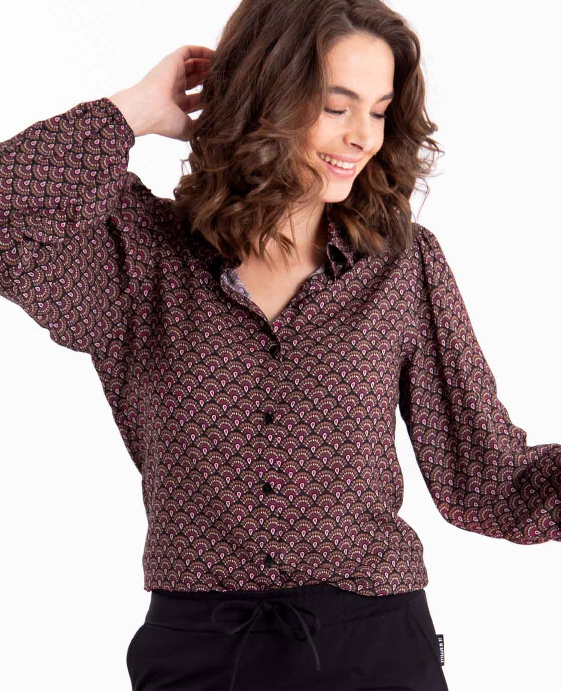 Je m'appelle Tops Multicolor / XS Blouse Louise | Multicolor