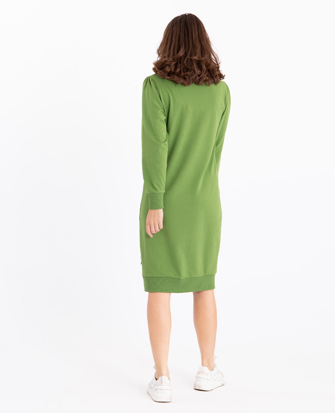 Je m'appelle Jurken Sweatdress Robe Coco | Pistache Green