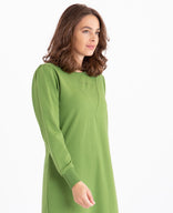 Je m'appelle Jurken Sweatdress Robe Coco | Pistache Green