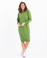 Je m'appelle Jurken Sweatdress Robe Coco | Pistache Green