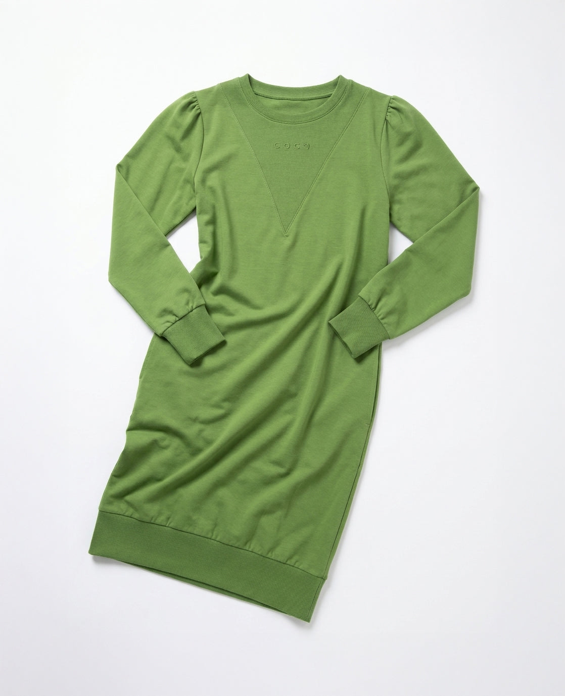 Sweatdress Robe Coco | Pistache Green