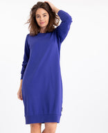 Je m'appelle Jurken Royal Blue / XS Sweatdress Robe Coco | Royal Blue