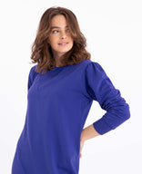 Je m'appelle Jurken Sweatdress Robe Coco | Royal Blue