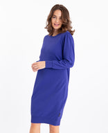 Je m'appelle Jurken Sweatdress Robe Coco | Royal Blue