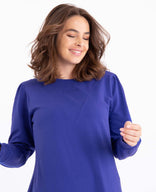 Je m'appelle Jurken Sweatdress Robe Coco | Royal Blue