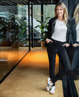 Je m'appelle Broeken Pant Fancy Travel +++ | Zwart