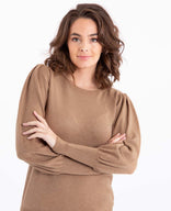 Je m'appelle Tops Pull | Camel