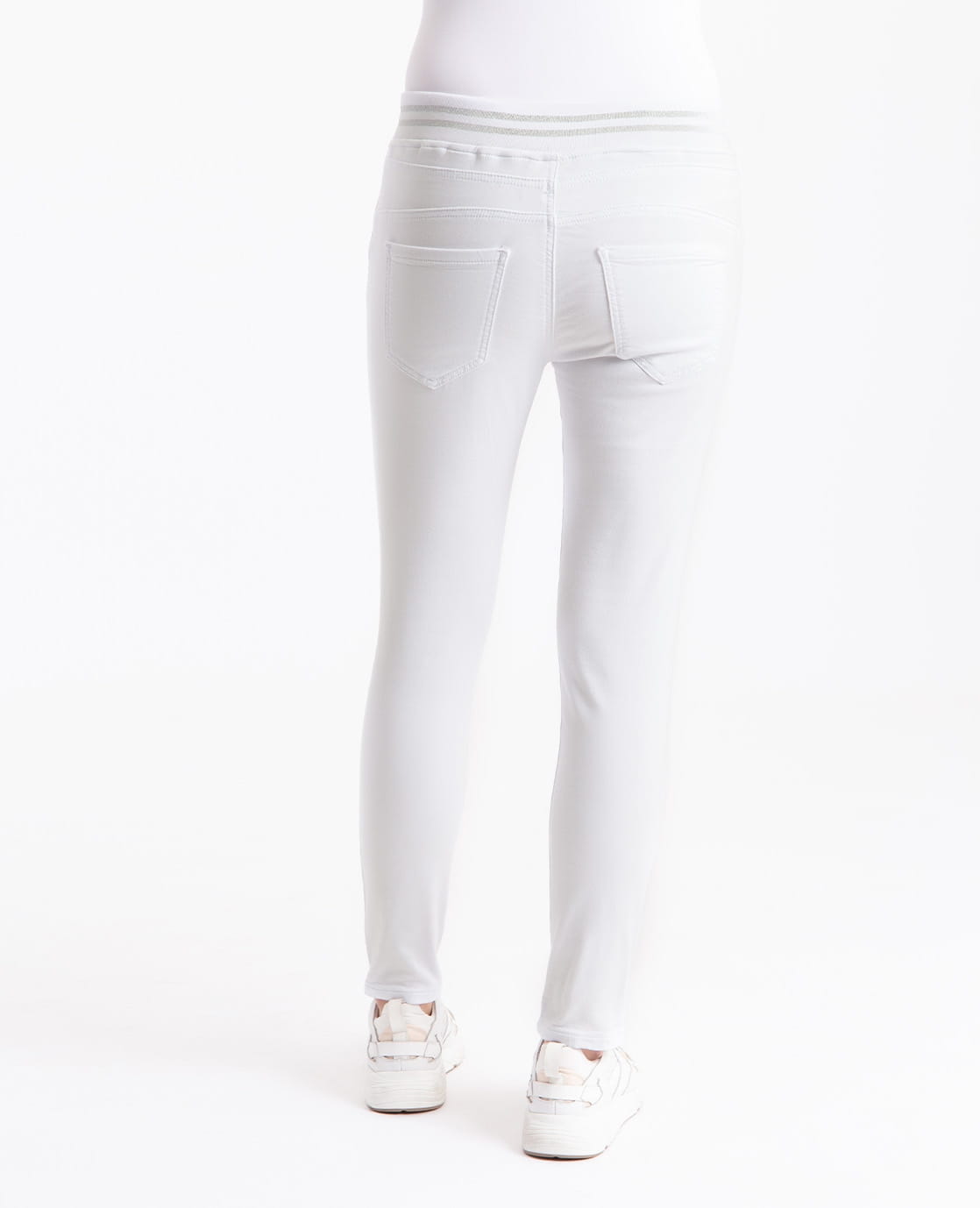 Je m'appelle Broeken Jogg Denim | Wit