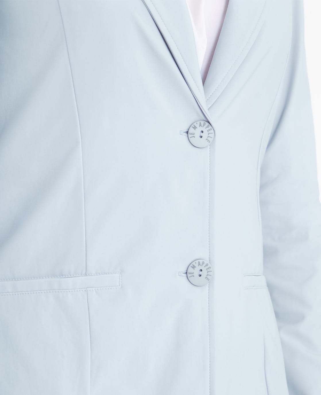 Je m'appelle Jassen Blazer Élégant Travel | Ice Blue
