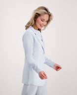 Je m'appelle Jassen Blazer Élégant Travel | Ice Blue