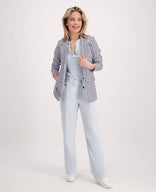 Je m'appelle Broeken Pant Faye Travel | Ice Blue