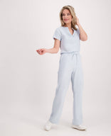 Je m'appelle Broeken Pant Faye Travel | Ice Blue