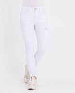 Je m'appelle Broeken Jogg Denim | Wit